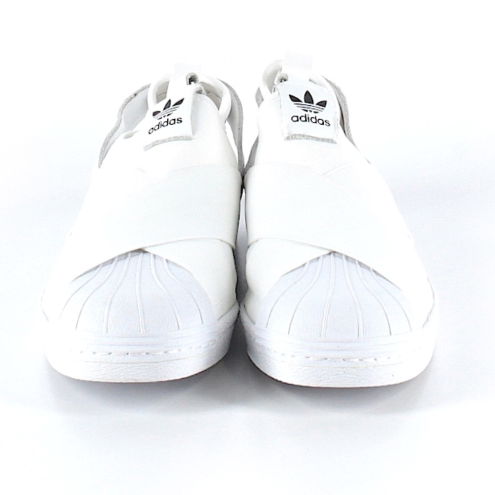 Adidas superstar strap sneakers